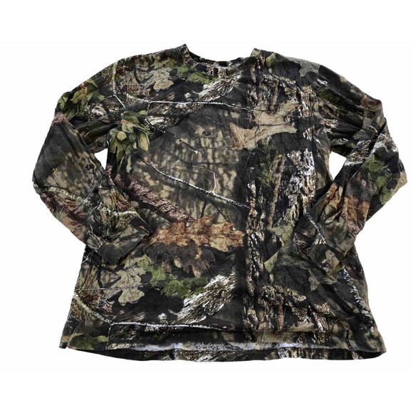 Magellan Outdoors Shirt Mens 2XL Camo Performance Long Sleeve RealTree Hunt Gear - Picture 4 of 10